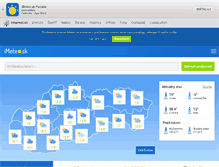 Tablet Screenshot of imeteo.sk